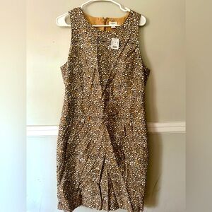 J.Crew Factory Leopard Sheath Dress
